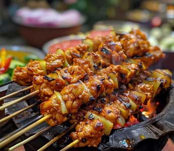 Grilled Chicken Kebab